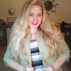 Celery green jacket- Sale!